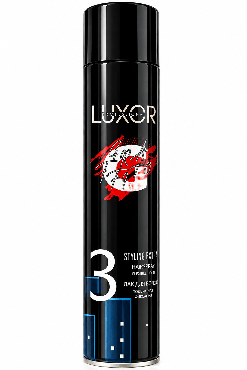 Luxor 3 Styling Expert Hairspray Flexible hold 490ml - ilnail.com
