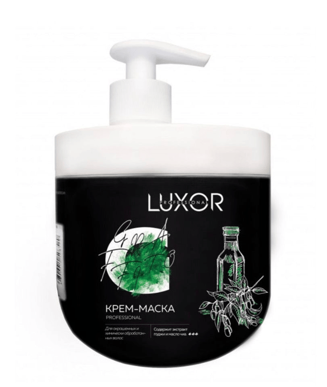 Luxor Cream Mask Godgi and Chia extracts 1000ml - ilnail.com