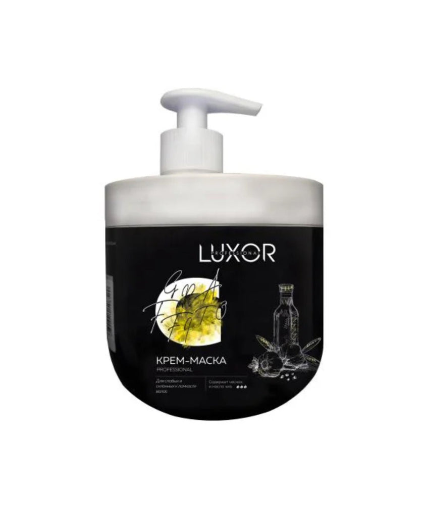 Luxor Cream Mask with Garlic and Chia Oil 1000ml - ilnail.com