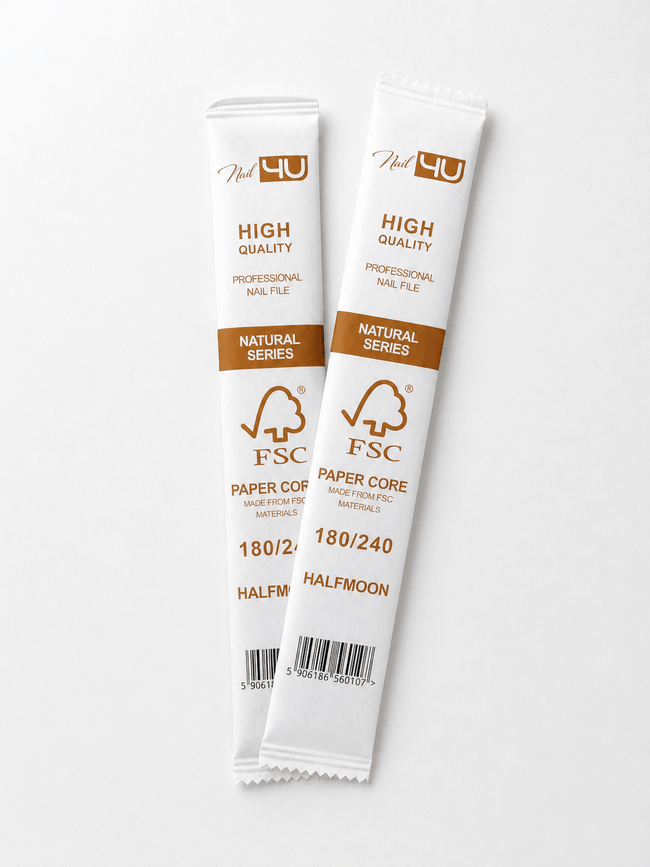 Nagu vīles PAPER CORE 180/240 HALFMOON - ilnail.com