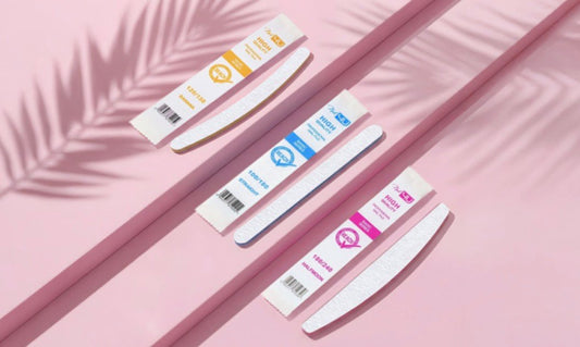 Nail File basic halfmoon 180/180 - ilnail.com