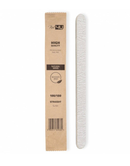Nail file Natural slim 180/240 straight - ilnail.com