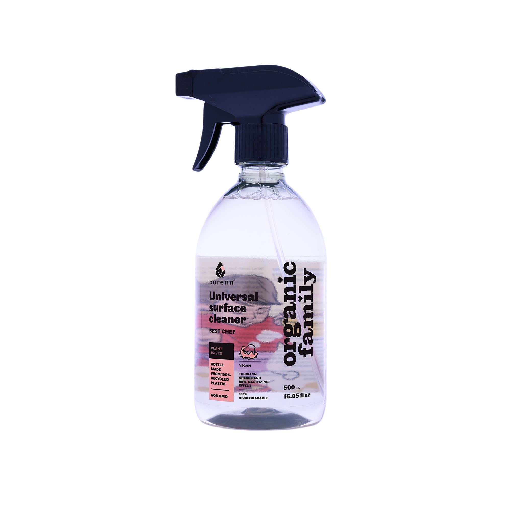 Purenn Universāls Virsmu Tīrīšanas Līdzeklis Best Shef 500ml - ilnail.com
