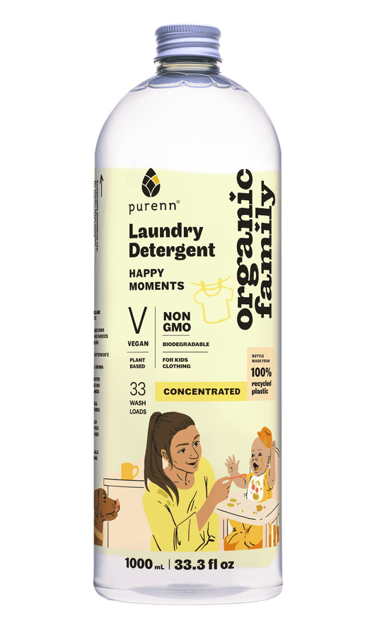 Purenn Veļas Līdzeklis Bērnu Drēbēm Happy Moments 1L | Eko - ilnail.com