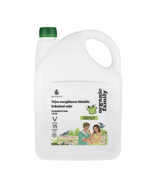 Purenn Veļas mazgājamais līdzeklis krāsainai veļai Summertime Live 5L - ilnail.com