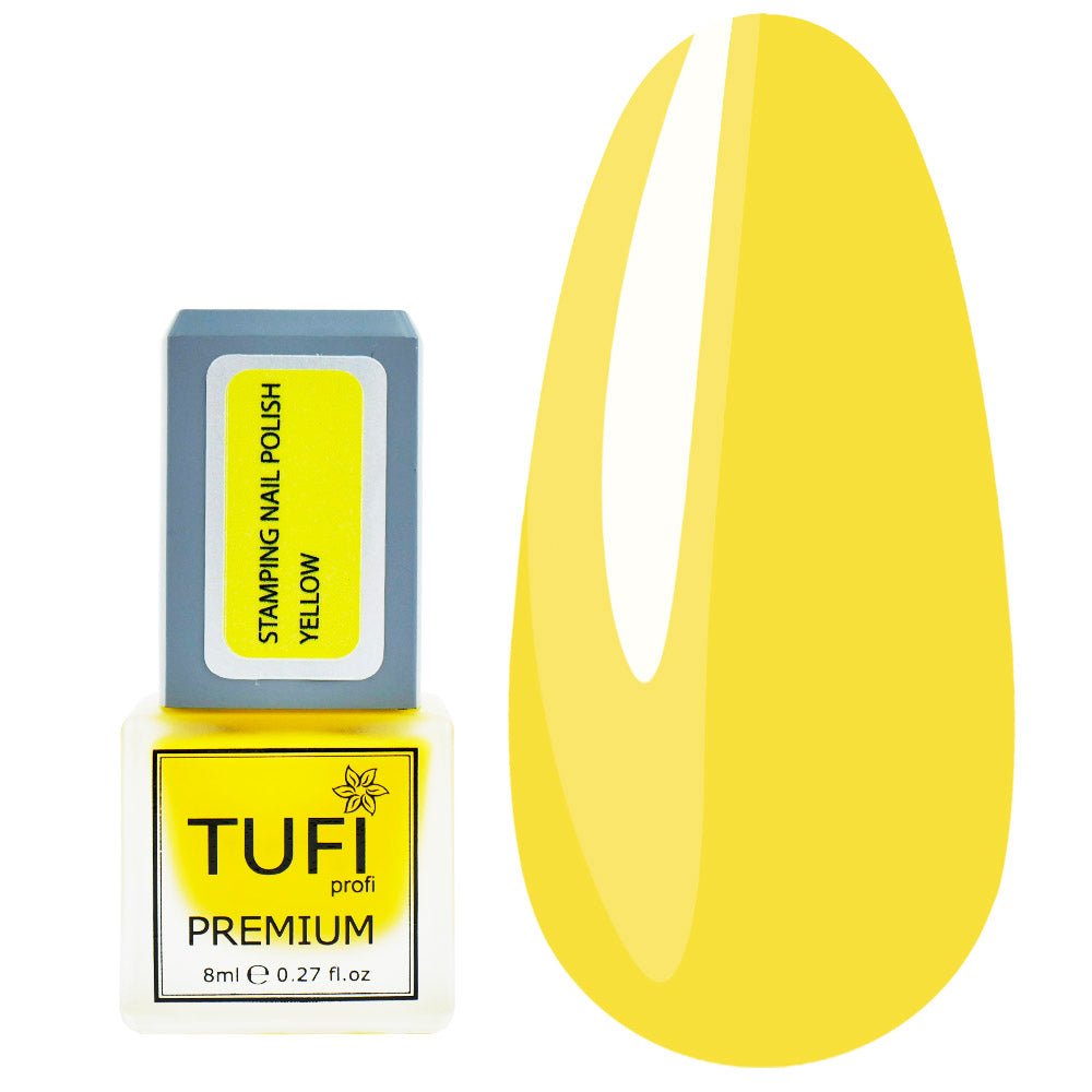 Stempinga krāsa Dzeltena 8ml - ilnail.com