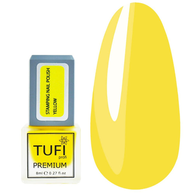 Stempinga krāsa Dzeltena 8ml - ilnail.com