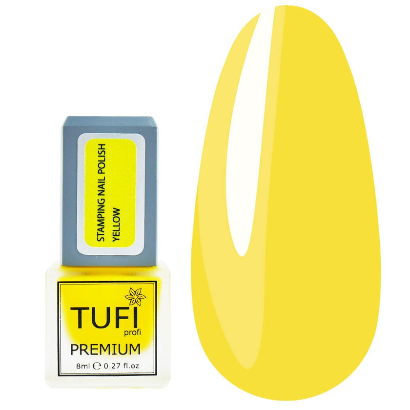 Stempinga krāsa Dzeltena 8ml - ilnail.com