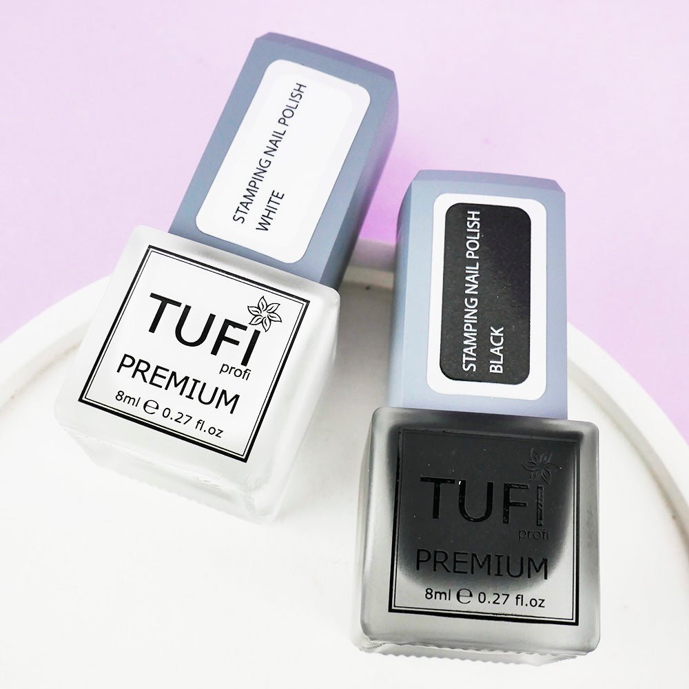 Stempinga krāsa Melna 8ml - ilnail.com