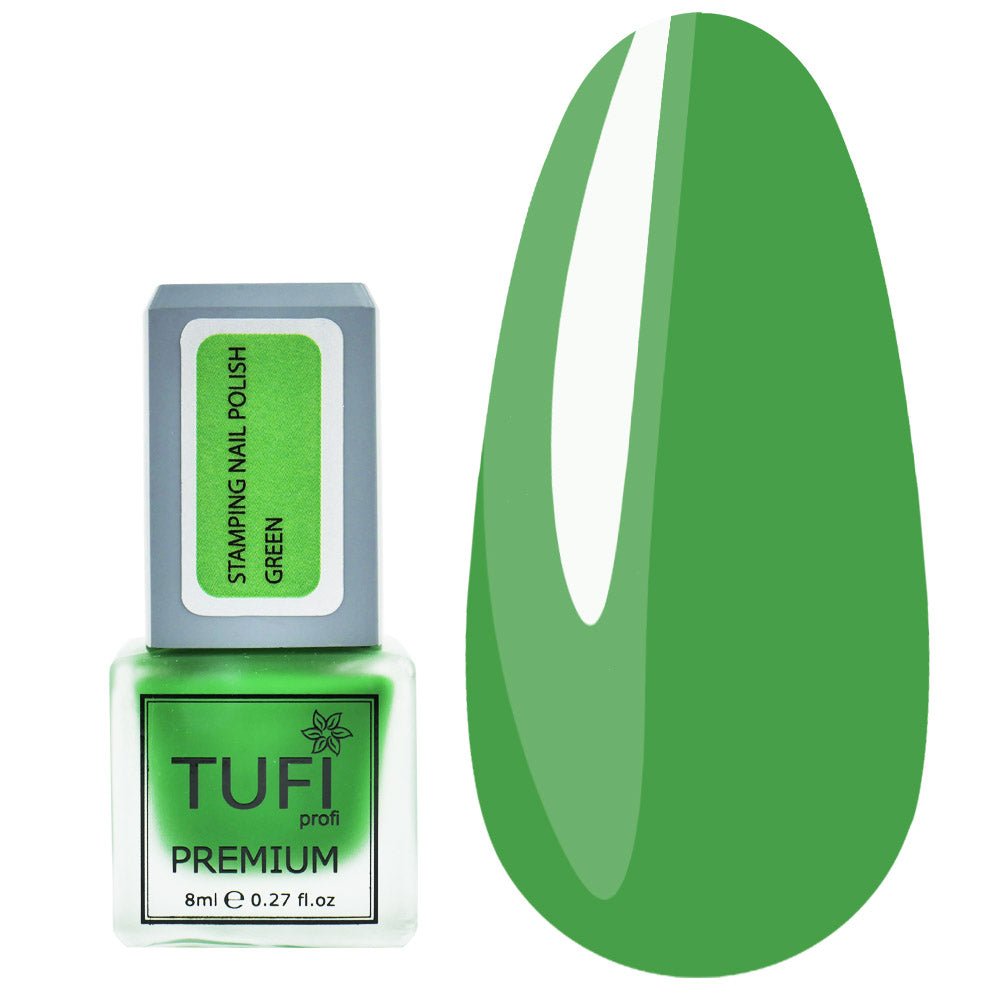 Stempinga krāsa Zaļa 8ml - ilnail.com