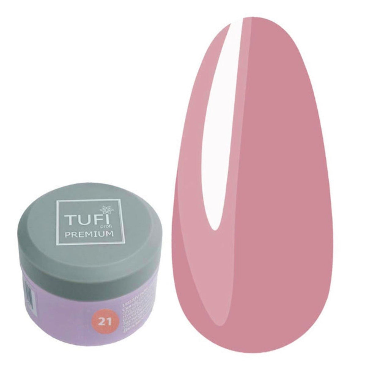 TUFI profi builder gel 21 15gr - ilnail.com