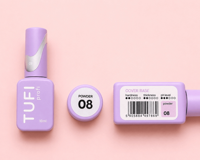 TUFI profi cover base powder 08 10ml - ilnail.com