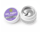 TUFI profi Gel paint Metallic silver 5g - ilnail.com