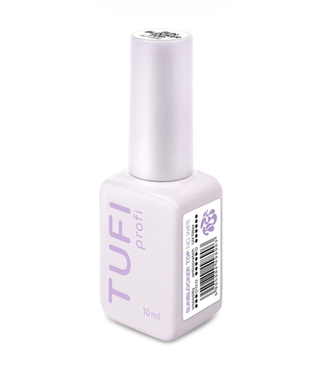 TUFI profi Glossy top cout for gel polish SunBlicker No Wipe Top with UV filters 10ml - ilnail.com