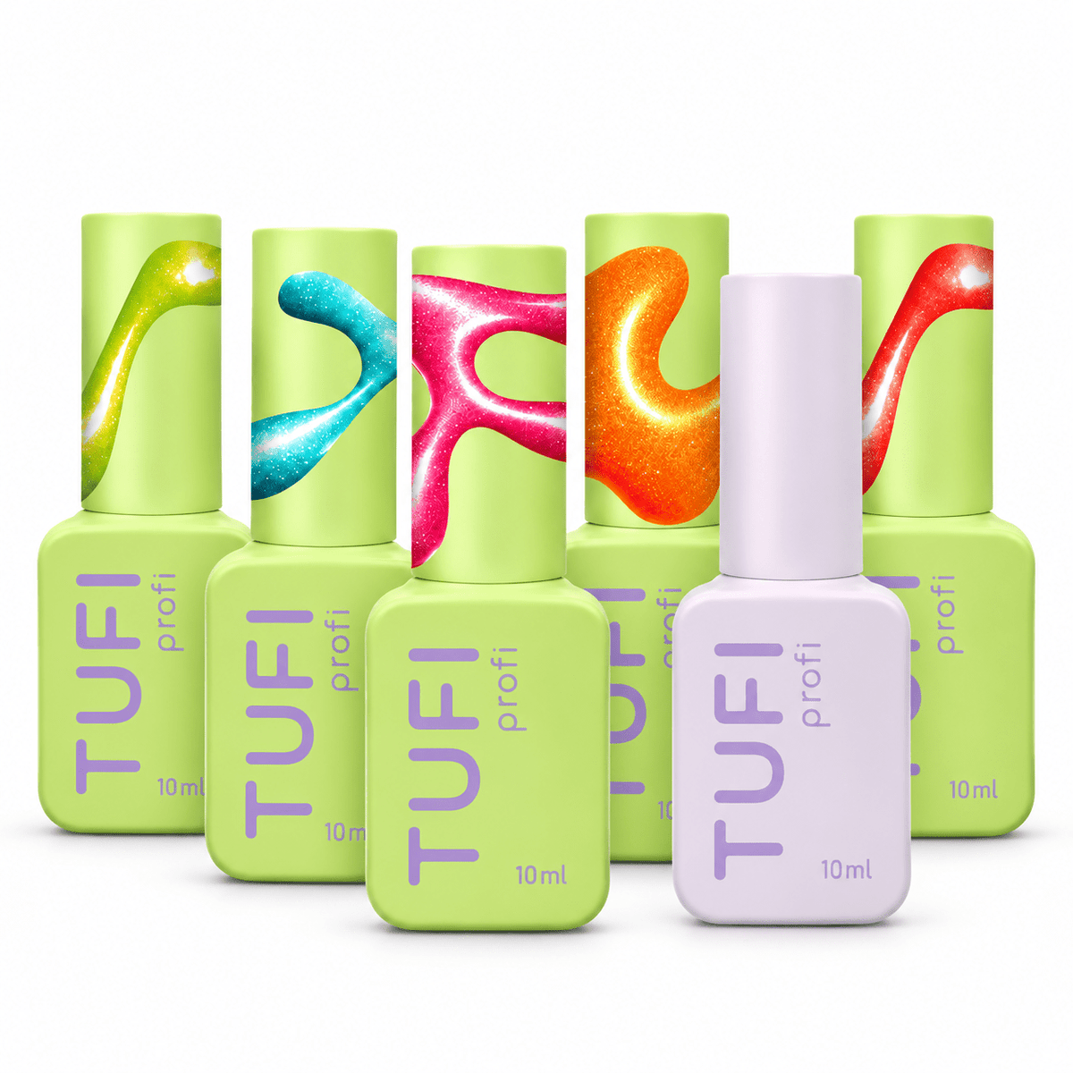 TUFI profi NEON cateye + TOP - ilnail.com