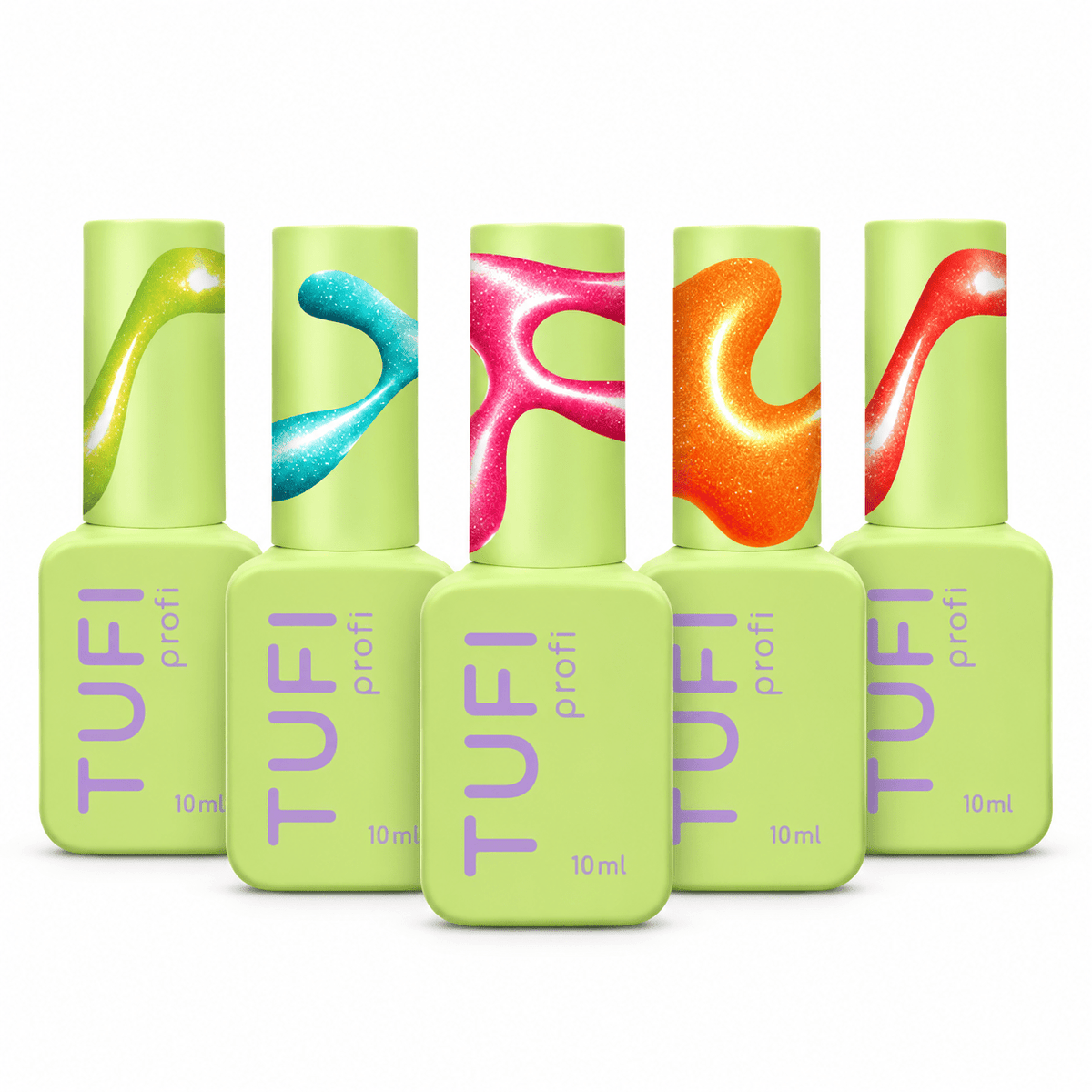 TUFI profi NEON cateye + TOP - ilnail.com