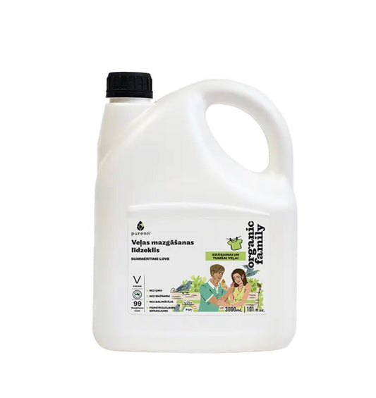 Veļas mazgāšanas līdzeklis krāsainai veļai Summertime live 3L - ilnail.com