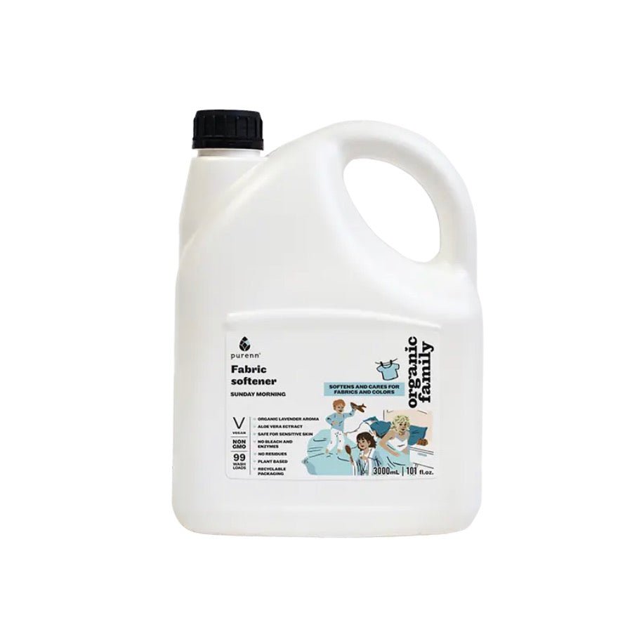 Veļas mīkstināšanas un skalošanas līdzeklis. Sunday Morning 3L - ilnail.com